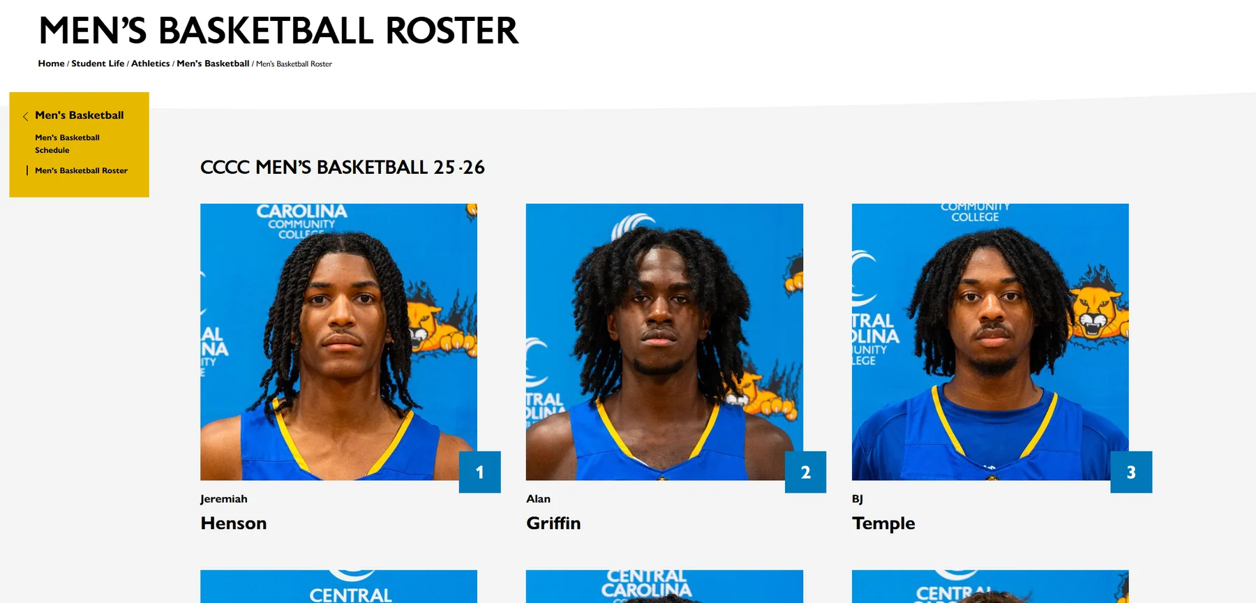 The shared roster template