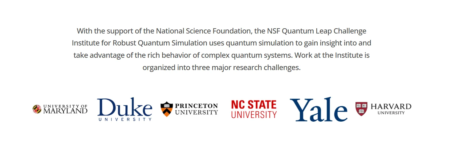 RQS partner institutions on the homepage